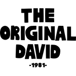 The Original David Logo 1981 Black
